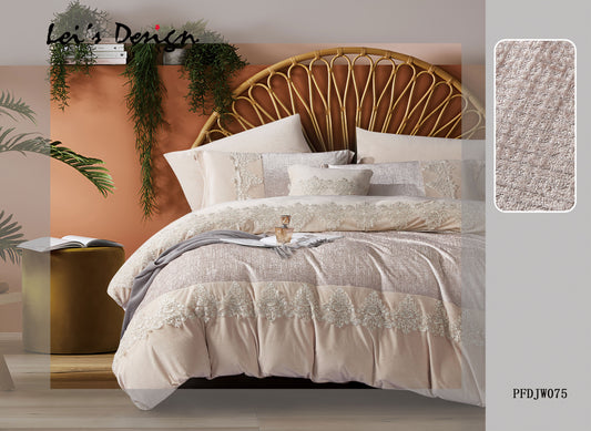 Beige Lace Bedding sets