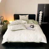 All - Season Cotton Quilted Duvet Cover Set - My Store