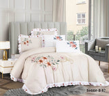 Floral Lace Printed Bedding Set - My Store