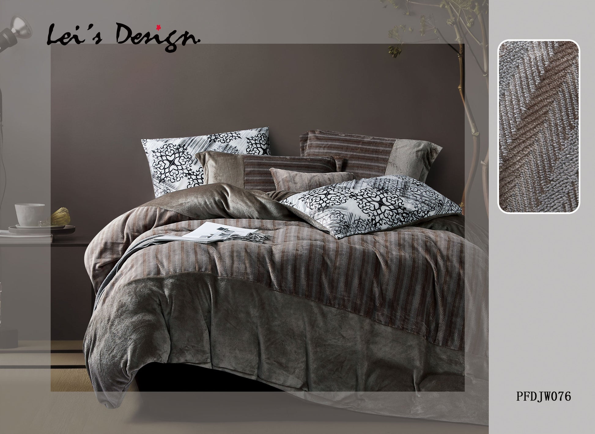 Dark-toned Bedding sets