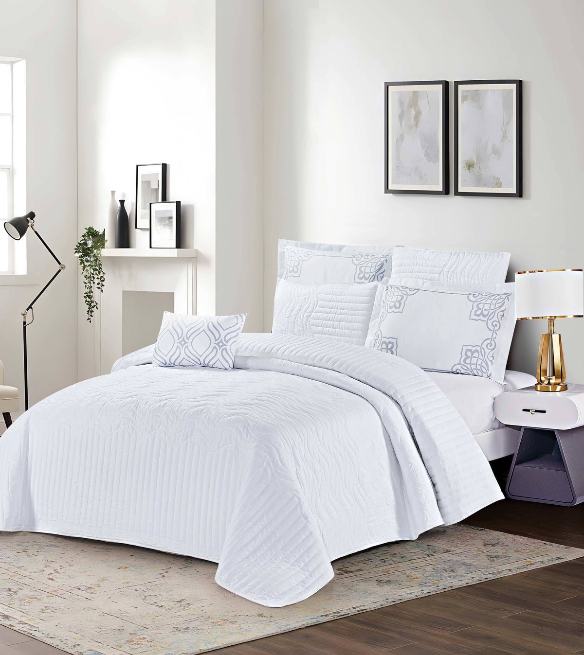 All - Season Quilted Bed Cover - My Store
