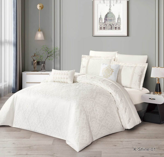 Cream Lace Bedding Set - My Store