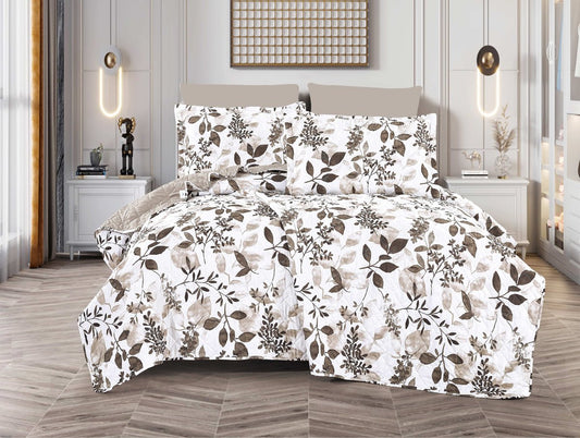 Eco Leaf Print Spread Set - My Store