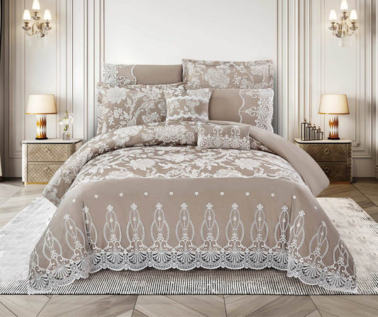 Lace Wedding Comforter Set - My Store